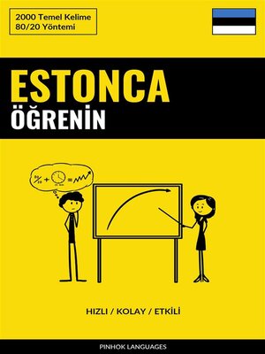 cover image of Estonca Öğrenin--Hızlı / Kolay / Etkili